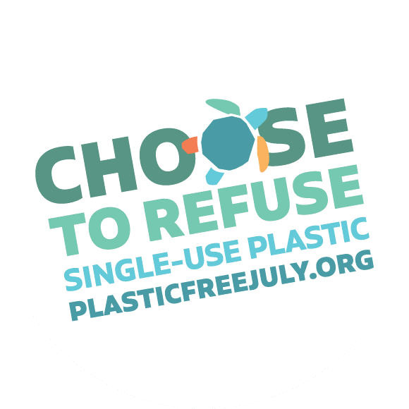 Choose to refuse single-use plastics, Plastic Free July