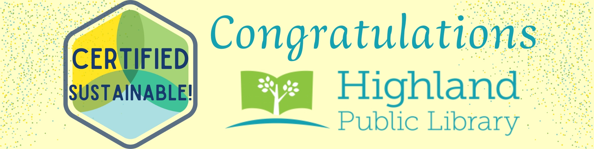 Congratulations Highland Public Library