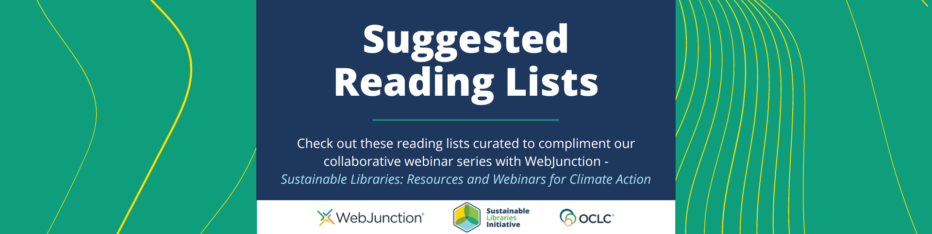 Suggested Reading Lists from WebJunction Sustainable Libraries: Webinar Series