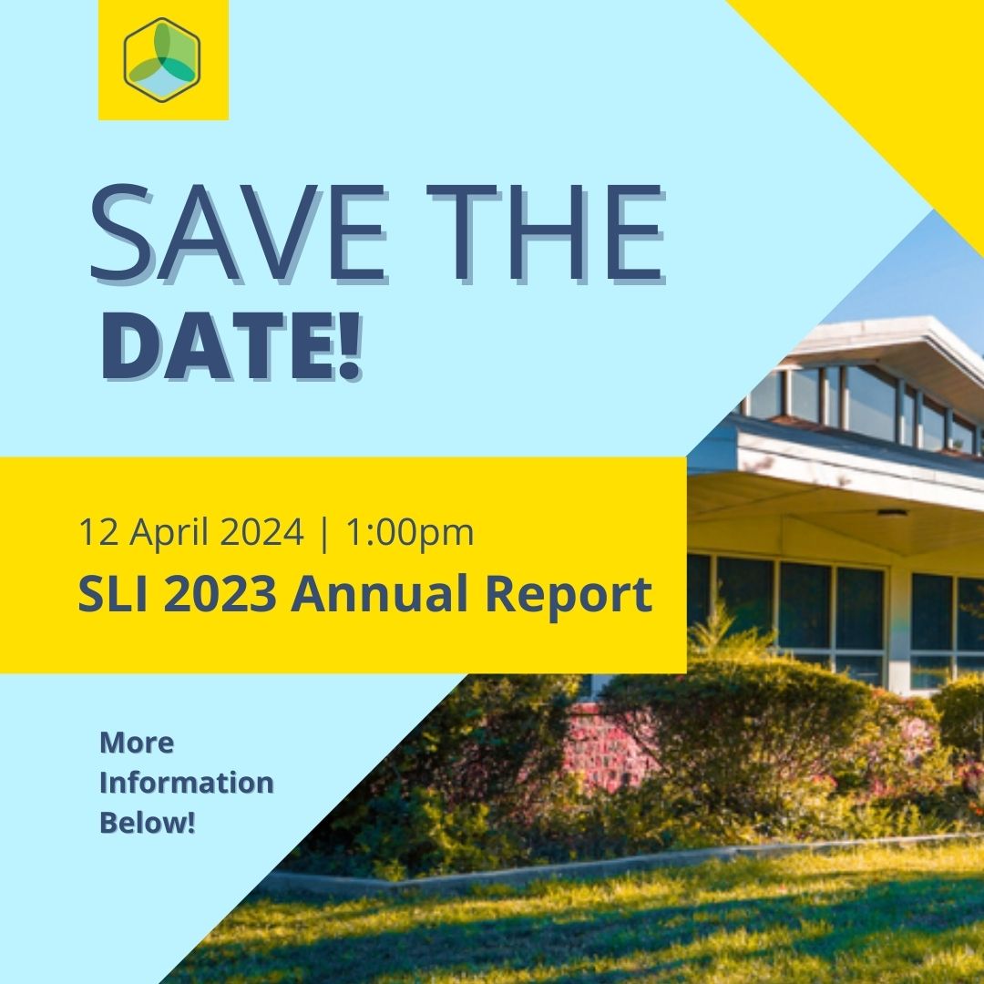 Save the date for the presentation of the SLI's 2023 Annual Report