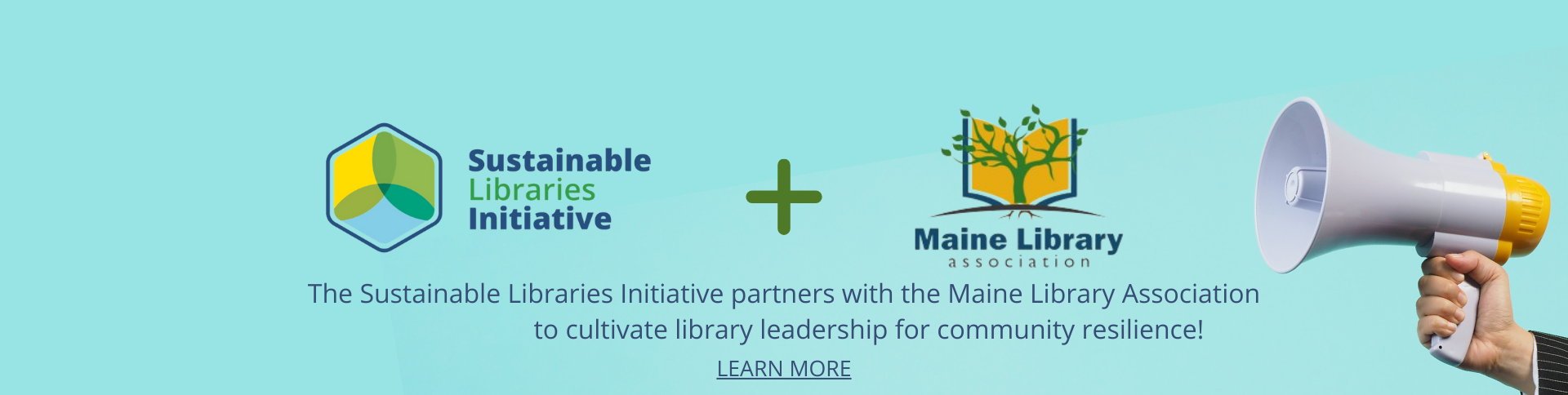 Slide Announcement of SLI-MLA(Maine) partnership