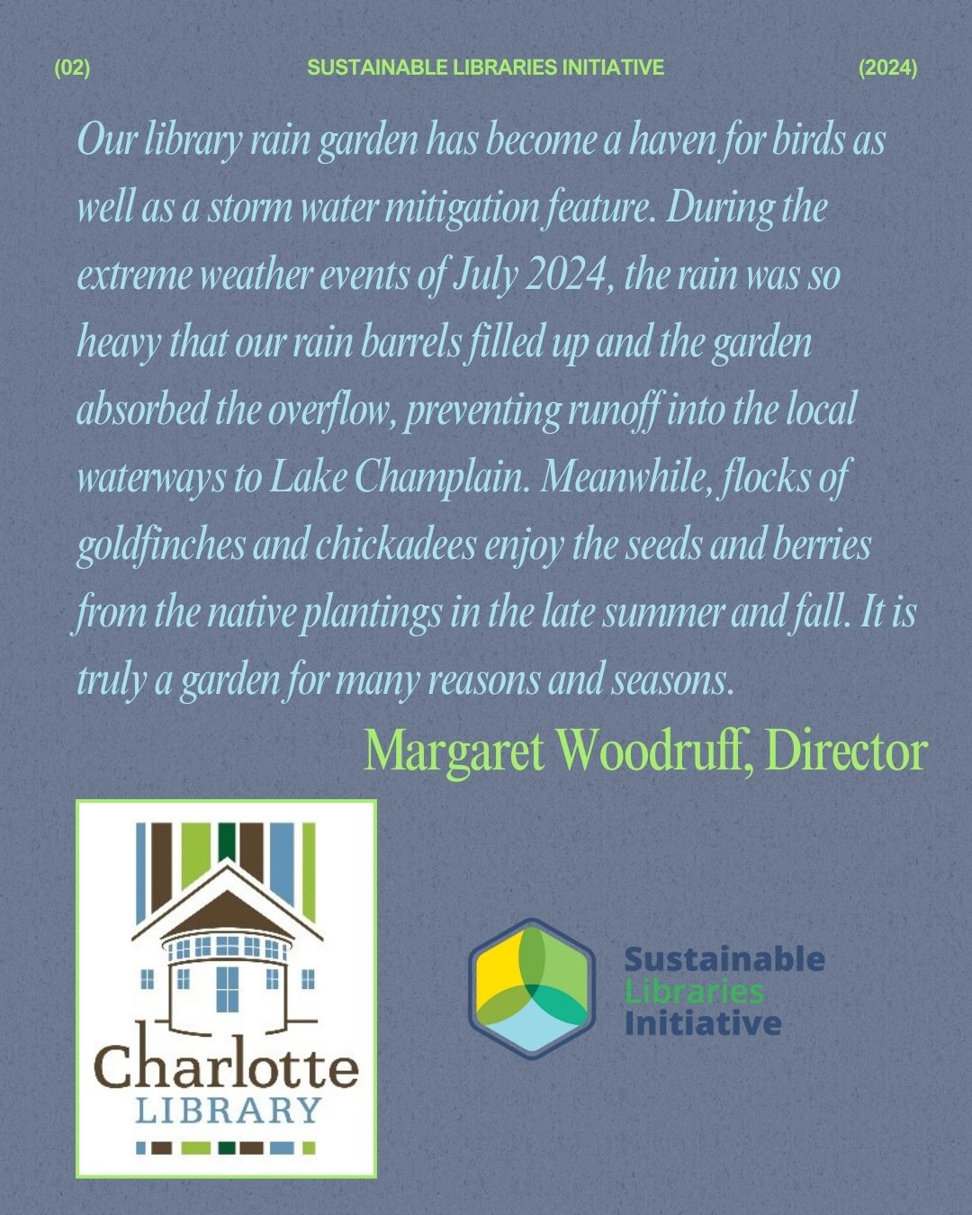 Charlotte Library Lessons From My Sustainable Library