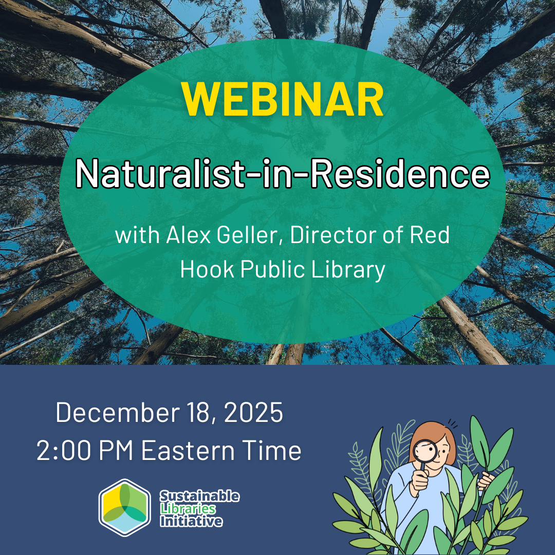 Naturalist-in-residence webinar - Click here to