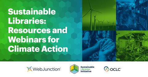 WebJunction Resources and Webinars for Climate Action Image